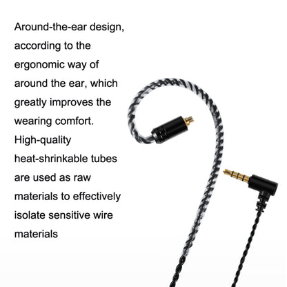 For 0.78mm 2pin Headphone Cable With Microphone Upgrade Cable - Headset Accessories by PMC Jewellery | Online Shopping South Africa | PMC Jewellery | Buy Now Pay Later Mobicred