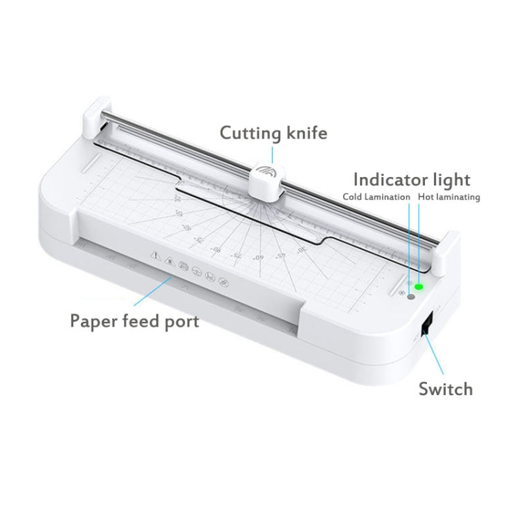 FN336  A4/A5/A6 Laminating Machine Lamination Thickness Within 0.5mm(US Plug) - Photo Film Covering Machine by PMC Jewellery | Online Shopping South Africa | PMC Jewellery | Buy Now Pay Later Mobicred