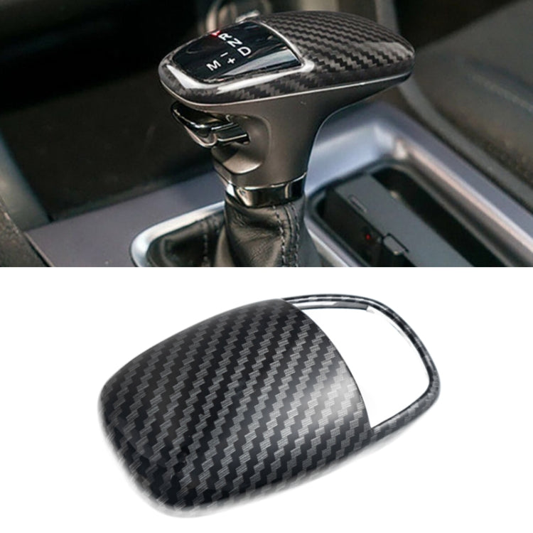 For Dodge Challenger/Charger SRT Gear Left-hand Drive Head Cover Gear Lever Decoration(Black) - Car Interior Mouldings by PMC Jewellery | Online Shopping South Africa | PMC Jewellery | Buy Now Pay Later Mobicred