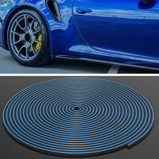 8m Car Wheel Anti-collision Protection Decorative Strip(Blue) - Decorative Strip by PMC Jewellery | Online Shopping South Africa | PMC Jewellery | Buy Now Pay Later Mobicred