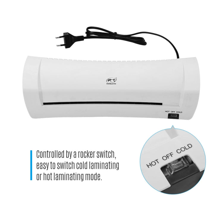 Osmile SL200 A4 Photo Cold and Hot Laminating Machine 340mm/min Speed EU Plug - free shipping - PMC TechLife - Order now!