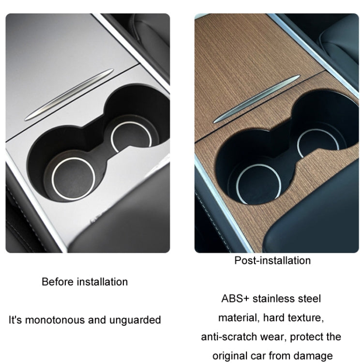 For Tesla Model3/Y Central Control Panel Modification Anti-Scratch Protective Sticker(Carbon Fiber Bright) - Car Interior Mouldings by PMC Jewellery | Online Shopping South Africa | PMC Jewellery | Buy Now Pay Later Mobicred