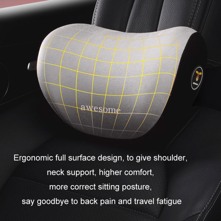 Car Memory Foam Neck Pillow Seat Spine Pillow, Color: Gray Headrest - Seat Accessories by PMC Jewellery | Online Shopping South Africa | PMC Jewellery | Buy Now Pay Later Mobicred