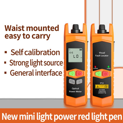 2-in-1 10-30mW Fiber Optic Red Light Pen + Optical Power Meter (-70+6dBm) Set - Fiber Optic Test Pen by PMC Jewellery | Online Shopping South Africa | PMC Jewellery | Buy Now Pay Later Mobicred