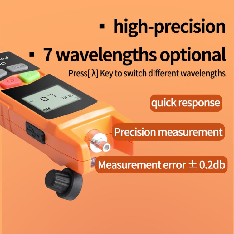 2-in-1 10-30mW Fiber Optic Red Light Pen + Optical Power Meter (-70+6dBm) Set - Fiber Optic Test Pen by PMC Jewellery | Online Shopping South Africa | PMC Jewellery | Buy Now Pay Later Mobicred