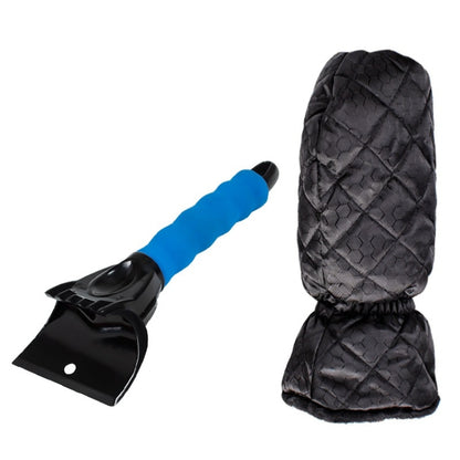 Vehicle Mounted Snow Shovel De-Icer Cleaning Tool, Color: Blue+Gloves - Ice Scraper by PMC Jewellery | Online Shopping South Africa | PMC Jewellery | Buy Now Pay Later Mobicred