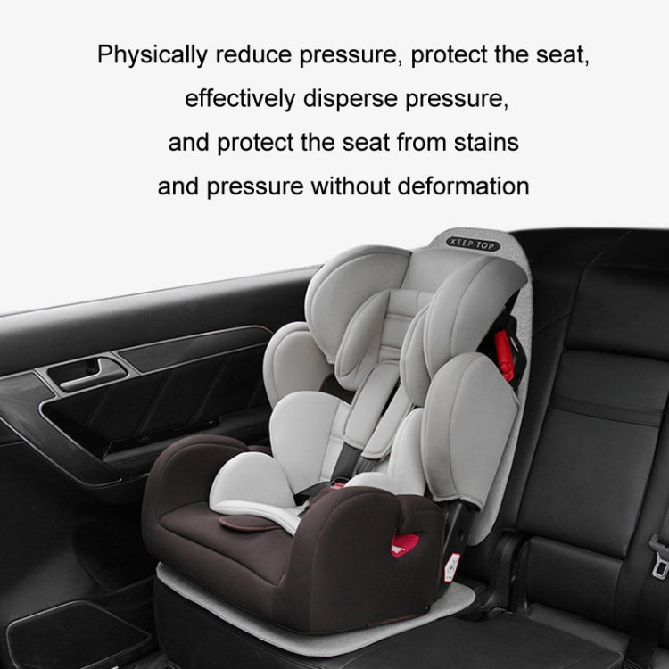 KEEP TOP Car Child Safety Seat Anti-Slip Thickened Anti-Wear Protective Pad(Black) - Seat Accessories by KEEP TOP | Online Shopping South Africa | PMC Jewellery | Buy Now Pay Later Mobicred