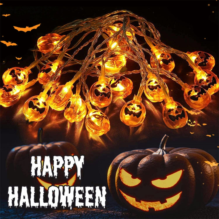 Colorful 3m 20LEDs Halloween LED Cartoon Atmosphere Decorative Light String(Conventional Pumpkin) - Decoration Lamps by PMC TechLife | Online Shopping South Africa | PMC TechLife