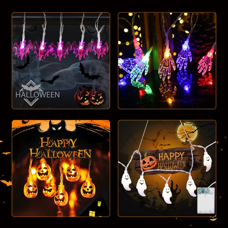 Colorful 3m 20LEDs Halloween LED Cartoon Atmosphere Decorative Light String(Conventional Pumpkin) - Decoration Lamps by PMC TechLife | Online Shopping South Africa | PMC TechLife