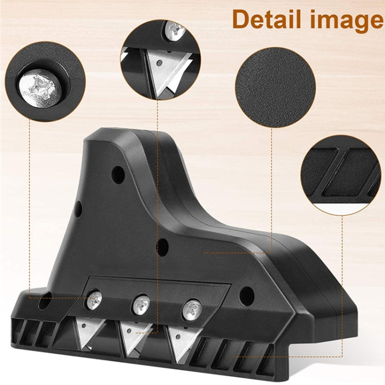 Plasterboard Cutting Angle Planer 45/60 Degree Bevel And Right Angle Chamfering Machine(Black) - free shipping - PMc TechLife - Order now!