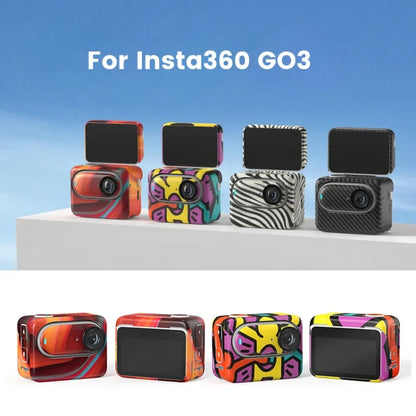 For Insta360 GO 3 AMagisn Body Sticker Protective Film Action Camera Accessories, Style: Zebra - Protective Film & Stickers by aMagisn | Online Shopping South Africa | PMC Jewellery | Buy Now Pay Later Mobicred