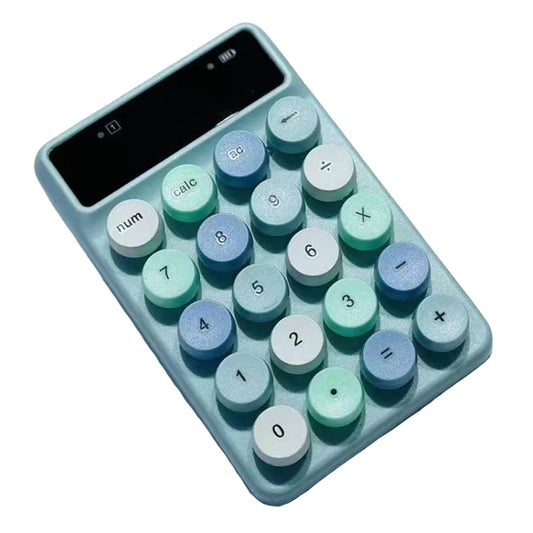 Q3 2.4G Mini Wireless Office Digital Keyboard Cash Register Financial Accounting Password Keypad(Blue) - Mini Keyboard by PMC Jewellery | Online Shopping South Africa | PMC Jewellery | Buy Now Pay Later Mobicred