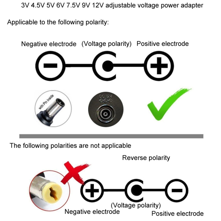 65W 6-20V Adjustable 3A DC Power Adapter Charger, Specification: US Plug - Universal Power Adapter by PMC Jewellery | Online Shopping South Africa | PMC Jewellery | Buy Now Pay Later Mobicred