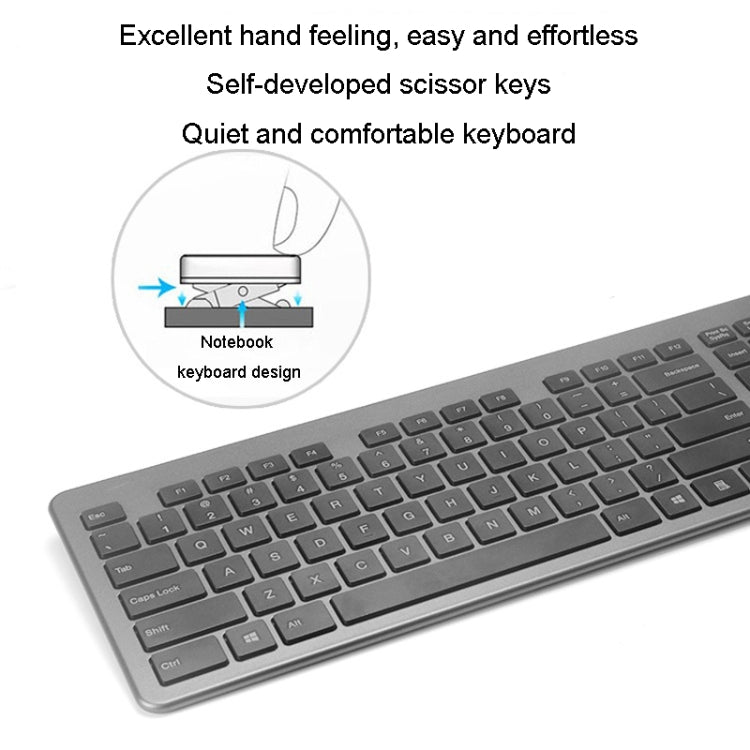 B035 104 Keys Wired Computer Keyboard Lightweight Universal Keypad(Grey) - Wired Keyboard by PMC Jewellery | Online Shopping South Africa | PMC Jewellery | Buy Now Pay Later Mobicred