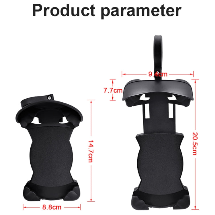 Motorcycle Sunshade Rainproof Mobile Phone Holder, Shape: Mirror Holder  No Charge - Holder by PMC Jewellery | Online Shopping South Africa | PMC Jewellery | Buy Now Pay Later Mobicred