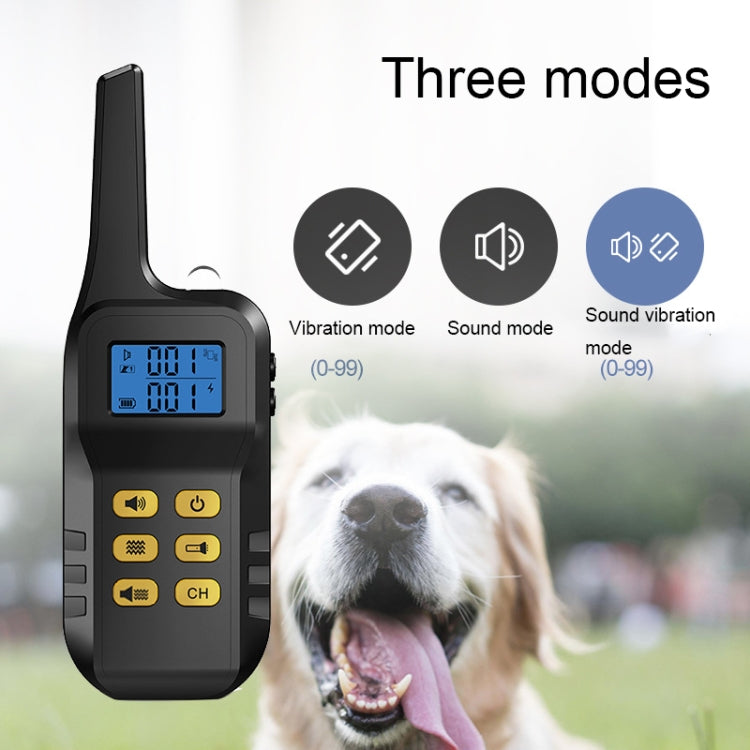 Dog Training Device Automatic Bark Stopper Dog Training Electronic Collar, Style: For-Three-Dog(Yellow) - Training Aids by PMC Jewellery | Online Shopping South Africa | PMC Jewellery | Buy Now Pay Later Mobicred