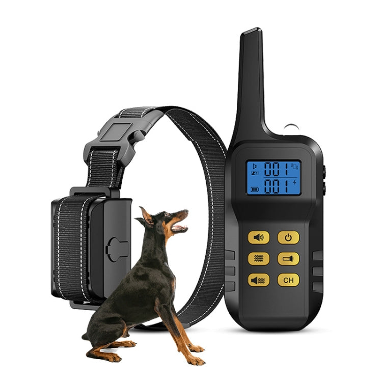 Dog Training Device Automatic Bark Stopper Dog Training Electronic Collar, Style: For-Two-Dog(Yellow) - Training Aids by PMC Jewellery | Online Shopping South Africa | PMC Jewellery | Buy Now Pay Later Mobicred