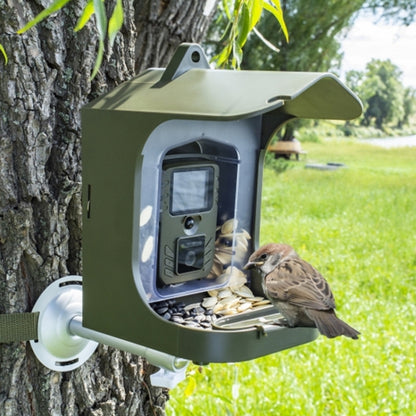 BC303 Bird Feeder Outdoor Trail Camera Bird Watching Camera With Motion Sensor(Army Green) - Hunting Cameras by PMC Jewellery | Online Shopping South Africa | PMC Jewellery