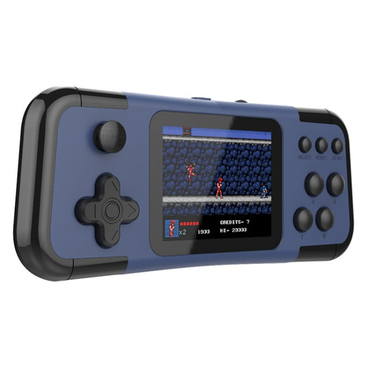 A12 3.0-Inch HD Colorful Screen Retro Handheld Game Console With 666 Built-In Games, Model: Single Black Blue - Pocket Console by PMC Jewellery | Online Shopping South Africa | PMC Jewellery | Buy Now Pay Later Mobicred