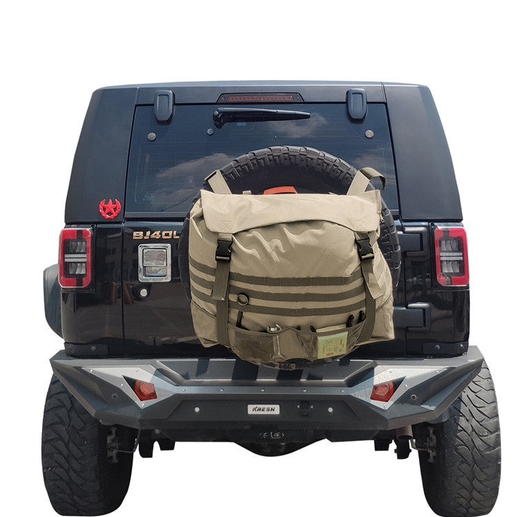 Outdoor Camping Off-road Vehicle Spare Tire Tool Miscellaneous Storage Bag, Color: Khaki - Stowing Tidying by PMC Jewellery | Online Shopping South Africa | PMC Jewellery | Buy Now Pay Later Mobicred