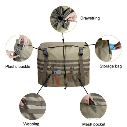 Outdoor Camping Off-road Vehicle Spare Tire Tool Miscellaneous Storage Bag, Color: Black - Stowing Tidying by PMC Jewellery | Online Shopping South Africa | PMC Jewellery | Buy Now Pay Later Mobicred