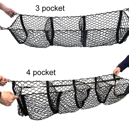 Pickup Truck Three-dimensional Net Bag Off-road Vehicle Trunk Luggage Net Bag, Size: 120x30cm(Three Pocket) - Stowing Tidying by PMC Jewellery | Online Shopping South Africa | PMC Jewellery | Buy Now Pay Later Mobicred