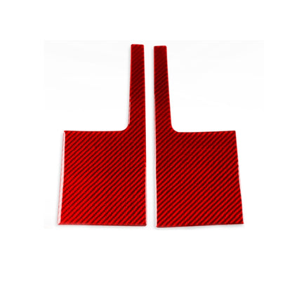 For Jaguar F-TYPE 2013+ Left And Right Drive Universal Instrument Center Air Vent Sticker(Red) - Car Interior Mouldings by PMC Jewellery | Online Shopping South Africa | PMC Jewellery | Buy Now Pay Later Mobicred