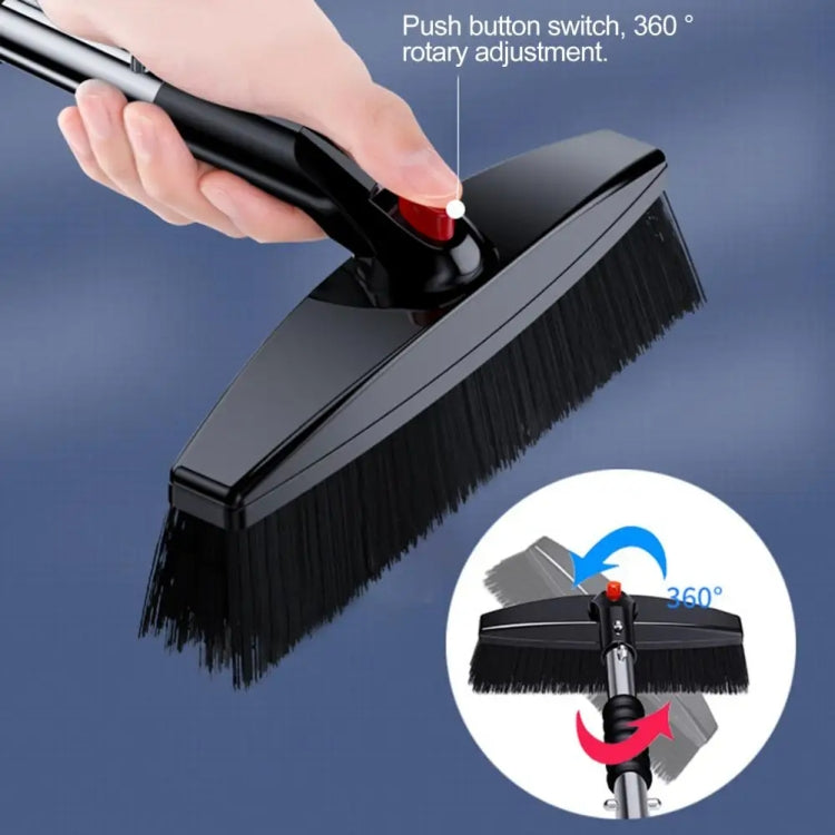 3-in-1 Car Snow Shovel Brush Kit Stainless Steel Retractable Ice Scraper(Silver) - Ice Scraper by PMC Jewellery | Online Shopping South Africa | PMC Jewellery | Buy Now Pay Later Mobicred