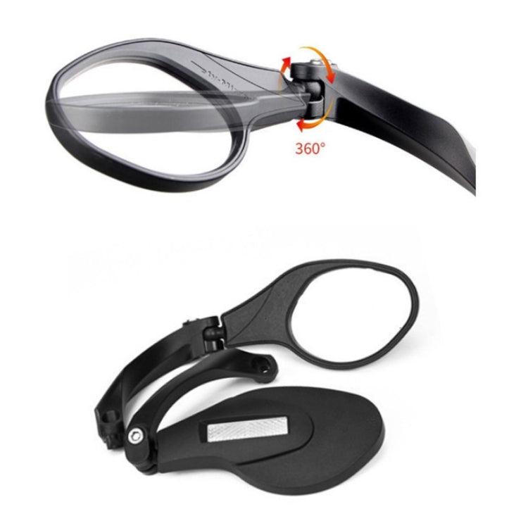 Motorcycle Wide View Rear View Mirror Bicycle Reflector, Color: Square Right - Side Mirrors by PMC Jewellery | Online Shopping South Africa | PMC Jewellery | Buy Now Pay Later Mobicred