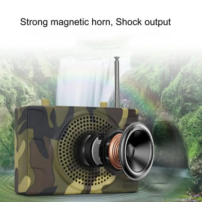 25W  Bluetooth Voice Amplifier Bird Hunting Speaker Supports USB/TF/FM 1000m Remote Control AU Plug(Camouflage) - Midrange Speaker & Frequency Divider by PMC Jewellery | Online Shopping South Africa | PMC Jewellery | Buy Now Pay Later Mobicred