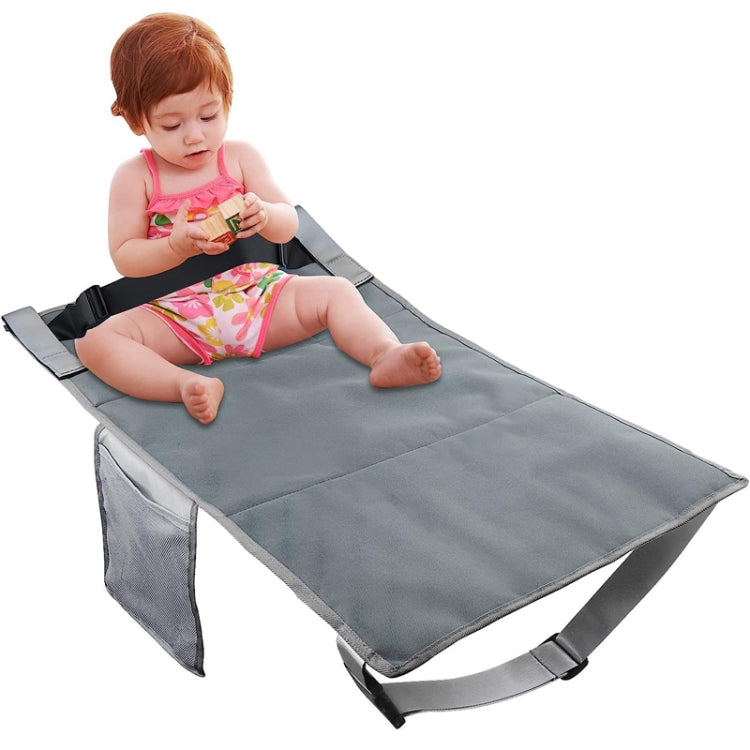 79 x 44cm Kids Airplane Seat Extender Portable Travel Seat Cushion(Gray) - Seat Accessories by PMC Jewellery | Online Shopping South Africa | PMC Jewellery