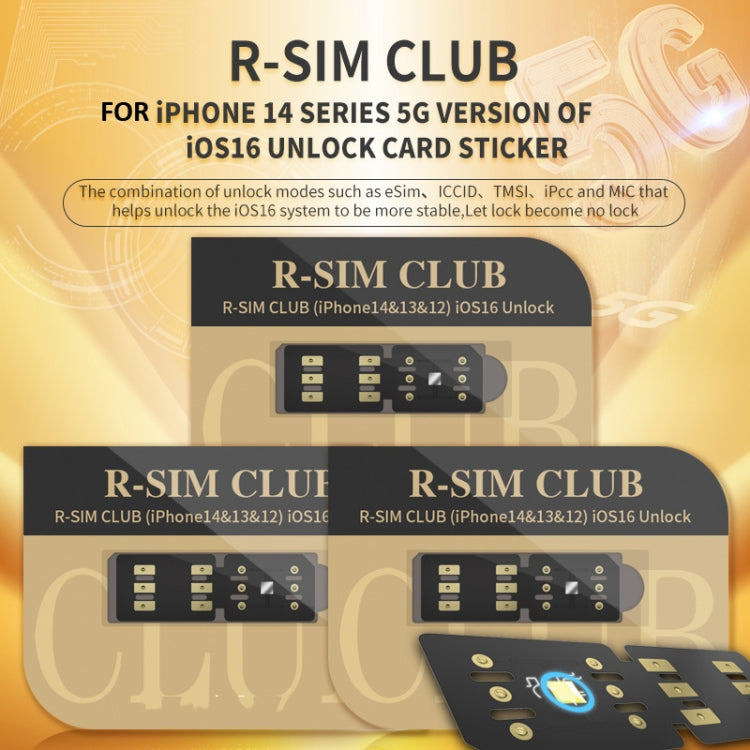 R-SIM18 CLUB Unlock Card Integrate TMSI / eSIM / ICCID / IPCC for iOS System - Unlock SIM Card by PMC TechLife | Online Shopping South Africa | PMC TechLife | Buy Now Pay Later Mobicred