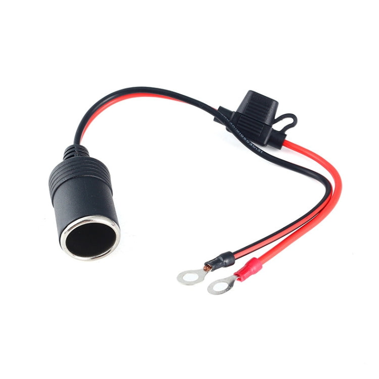 Car Cigarette Lighter Female Socket With 20A Fuse Tube, Cable Length: 30cm - Cigar Socket by PMC Jewellery | Online Shopping South Africa | PMC Jewellery | Buy Now Pay Later Mobicred