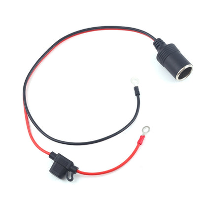 Car Cigarette Lighter Female Socket With 20A Fuse Tube, Cable Length: 50cm - Cigar Socket by PMC Jewellery | Online Shopping South Africa | PMC Jewellery | Buy Now Pay Later Mobicred