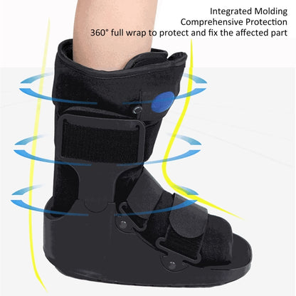 Tall Orthopedic Walking Boot Ankle Fracture Fixation Brace With Gas Bag, Size: L 43-45 - Corrector by PMC Jewellery | Online Shopping South Africa | PMC Jewellery