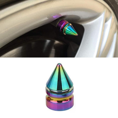 Car Bicycle Tire Aluminum Alloy Dustproof Valve Cap(Tapered Style) - Tire Valve Caps by PMC Jewellery | Online Shopping South Africa | PMC Jewellery | Buy Now Pay Later Mobicred