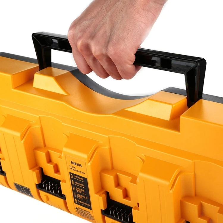 DCB104 Portable Fast Charger 12V-20V Electric Tool Lithium Battery Charger, For Dewalt DCB127 / DCB200 / DCB205 / DCB206, Plug: US - Electric Saws & Accessories by PMc TechLife | Online Shopping South Africa | PMc TechLife | Buy Now Pay Later Mobicred