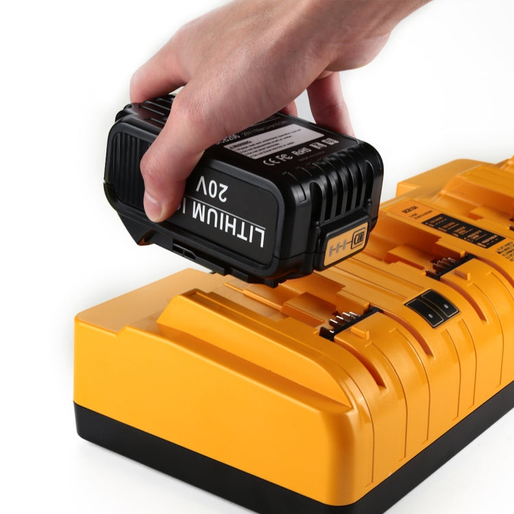 DCB104 Portable Fast Charger 12V-20V Electric Tool Lithium Battery Charger, For Dewalt DCB127 / DCB200 / DCB205 / DCB206, Plug: US - Electric Saws & Accessories by PMc TechLife | Online Shopping South Africa | PMc TechLife | Buy Now Pay Later Mobicred