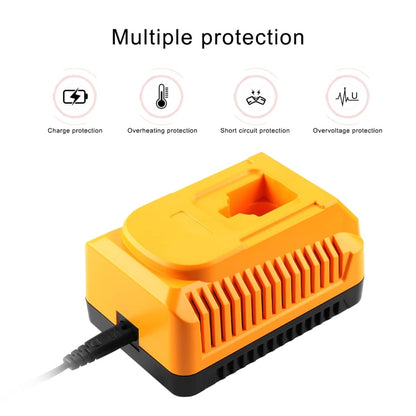 DCB9310 Fast Battery Charger for Dewalt 7.2V-18V XRP NI-CD NI-MH Battery, Plug: UK - Electric Saws & Accessories by PMC Jewellery | Online Shopping South Africa | PMC Jewellery