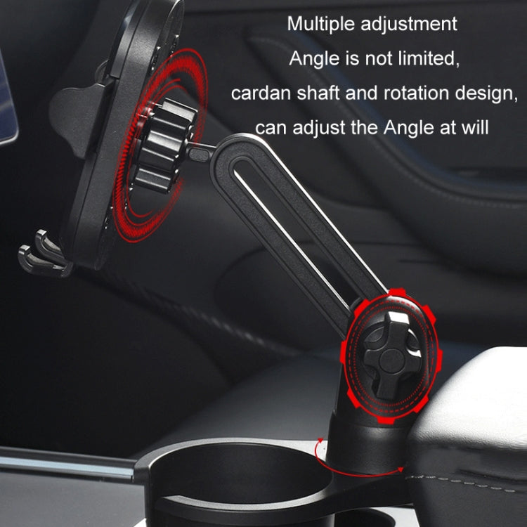 Car Centre Navigation Mobile Phone Holder 360 Rotating Water Cup Holder, Size: Large - Car Drink Holders by PMC Jewellery | Online Shopping South Africa | PMC Jewellery | Buy Now Pay Later Mobicred