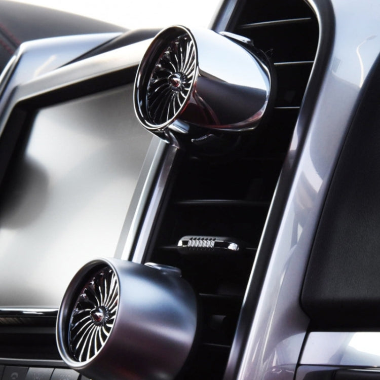 Car Fragrance Super Engine Car Air Conditioning Aroma Diffuser Outlet Ornament, Model: Bright Silver Blue Light - free shipping - PMC TechLife - Order now!