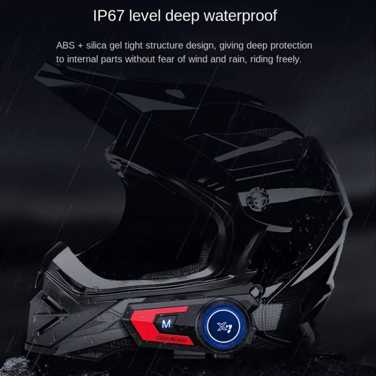 X7 Motorcycle Helmet Bluetooth Headset Riding Navigation Listening Song Soft Hard Wheat(Silver) - Motorcycle Walkie Talkie by PMC Jewellery | Online Shopping South Africa | PMC Jewellery | Buy Now Pay Later Mobicred