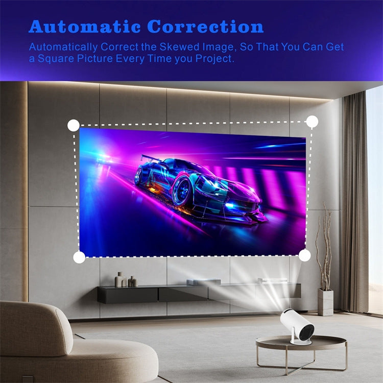 HY300 Smart Projector Android 11.0 System 120 Lumen Portable Projector AU Plug - Mini Projector by PMC Jewellery | Online Shopping South Africa | PMC Jewellery