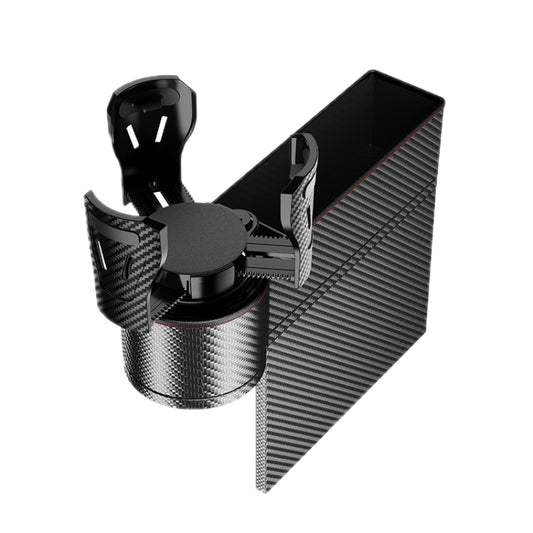 Car Seat Gap Storage Box Car Water Cup Holder Ashtray, Color: Right Carbon Fiber - Stowing Tidying by PMC Jewellery | Online Shopping South Africa | PMC Jewellery | Buy Now Pay Later Mobicred