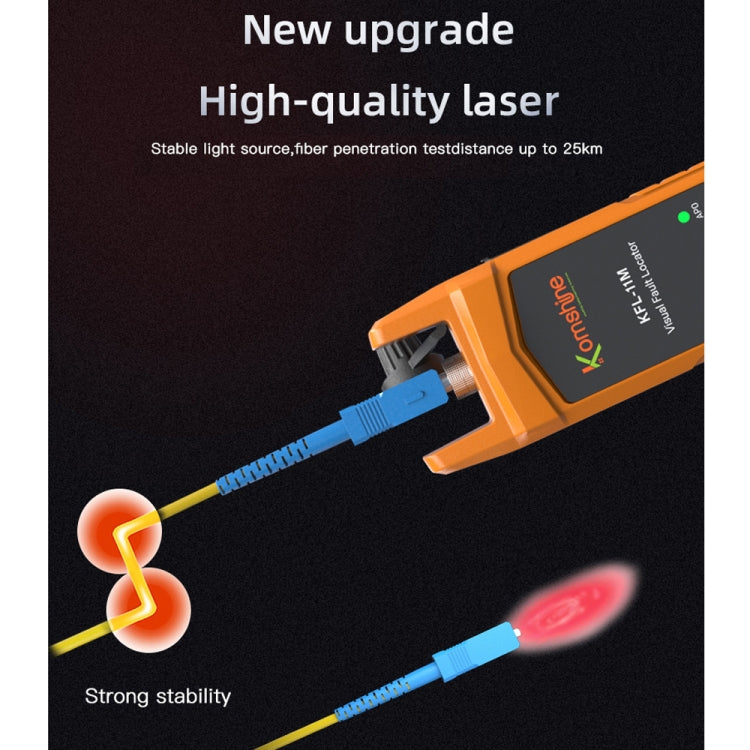Komshine Mini Red Light Fiber Optic Test Pen, Model: KFL-11M-30 - free shipping - PMC Jewellery - Order now!