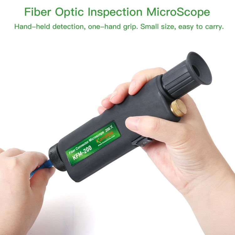KomShine 200x Handheld Fiber Optic Magnifier Detector(KFM-200) - free shipping - PMC Jewellery - Order now!