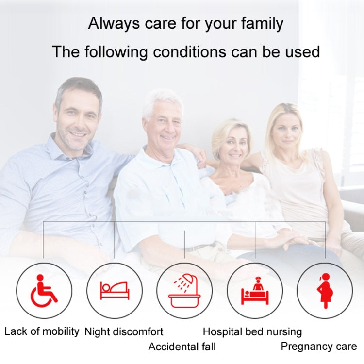 CACAZI C20 Two To Three Wireless Pager For The Elderly Home Care Waterproof Emergency Pager, EU Plug(Silver) - free shipping - PMC TechLife - Order now!