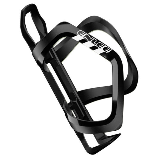 ENLEE R-60 Plastic Bicycle Bottle Cage Road And Mountain Bike Cylinder Holder Cycling Accessories(Black) - Holders by ENLEE | Online Shopping South Africa | PMC Jewellery | Buy Now Pay Later Mobicred