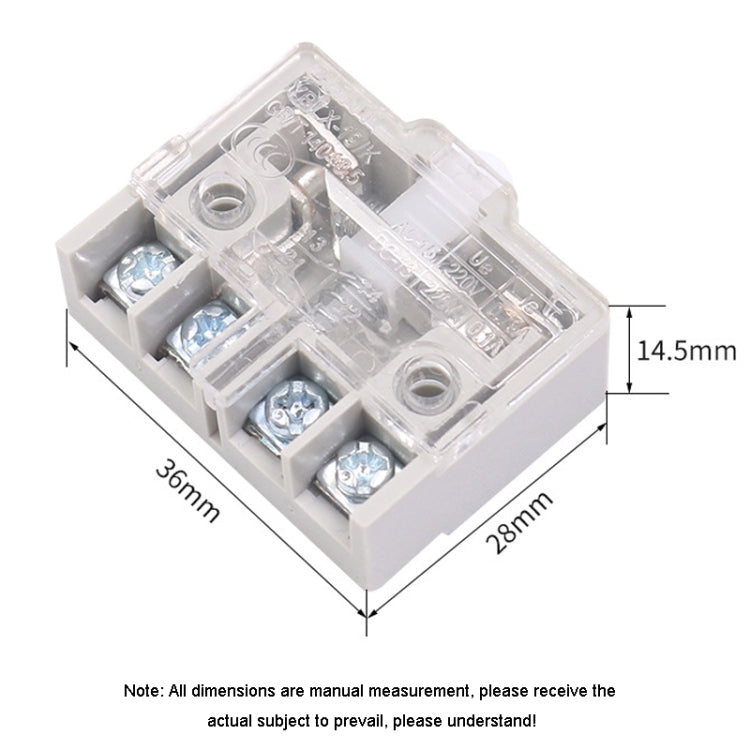 CHINT YBLX-19/K Foot Switch Inserts Self-Resetting Micro Travel Switches Accessories Miniature Limiters - Car Switches by CHINT | Online Shopping South Africa | PMC Jewellery