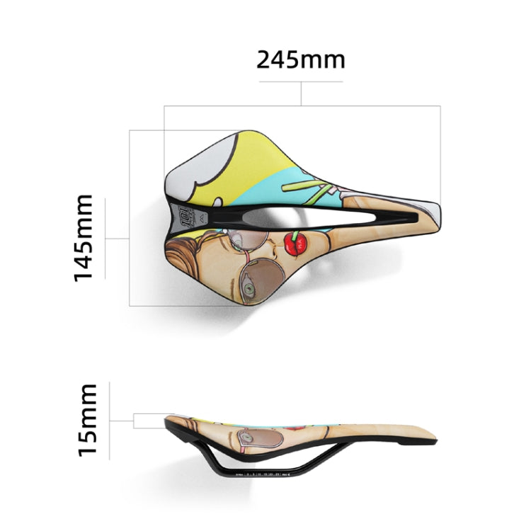 ENLEE E-ZD312 Bicycle MTB Saddle Cushion Super Soft Road Bike Saddle Pads, Model: H Model - Bicycle Saddle by ENLEE | Online Shopping South Africa | PMc TechLife | Buy Now Pay Later Mobicred